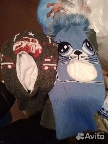 Шапка шлем зима