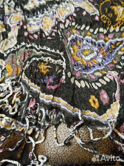 Палантин etro хлопок /кашемир италия