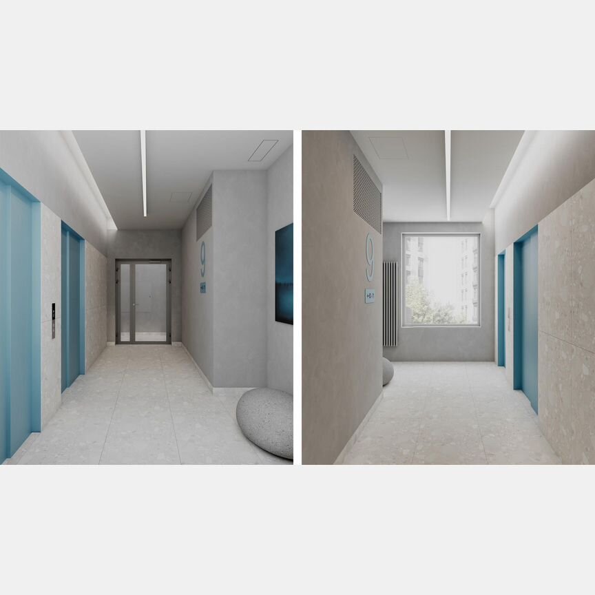 2-к. квартира, 54,5 м², 2/14 эт.