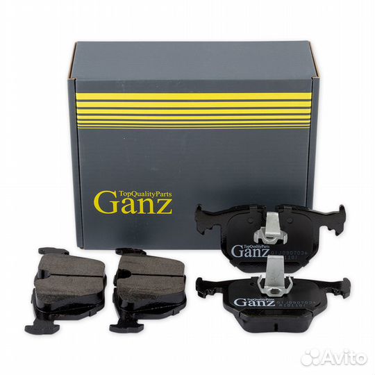 Колодки задние BMW E38/E53(X5) ganz GIJ07034