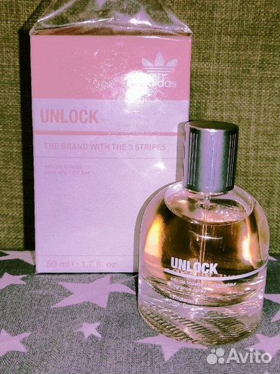 Adidas Unlock 50ml оригинал