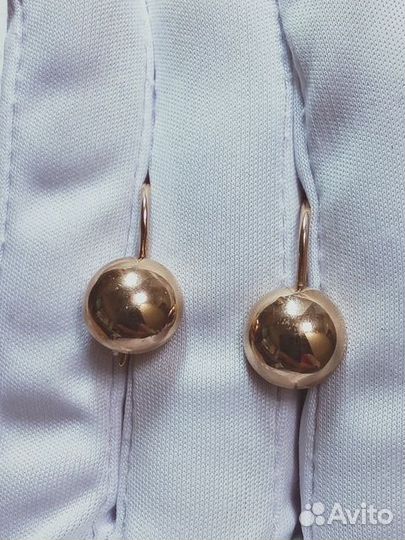 Серьги Золото