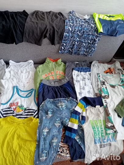 Вещи пакетом на мальчика 98 104