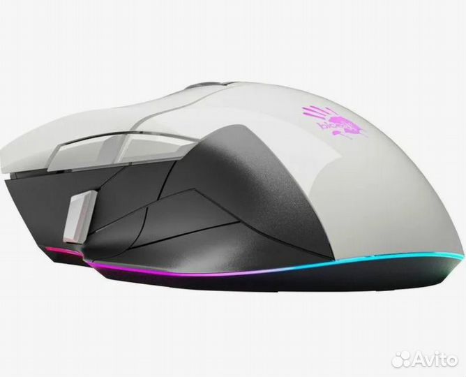 Игровая мышь A4Tech Bloody W70 Max White