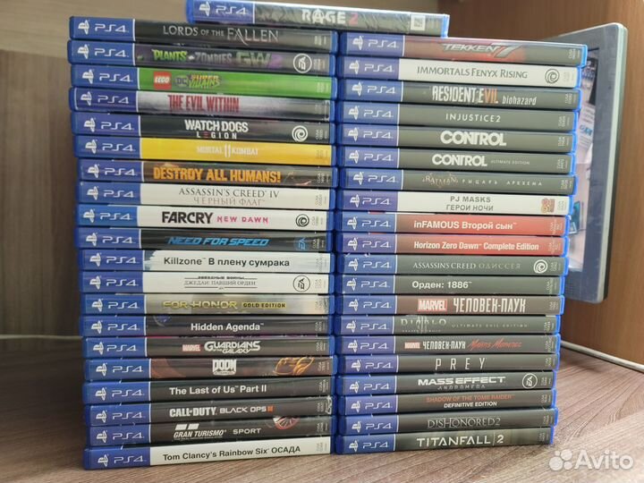 Поступление игр PlayStation 4 PS4 от 27.09