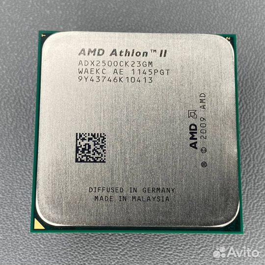 Процессор AMD Athlon II X2 250 AM3, 2 x 3.0Ghz
