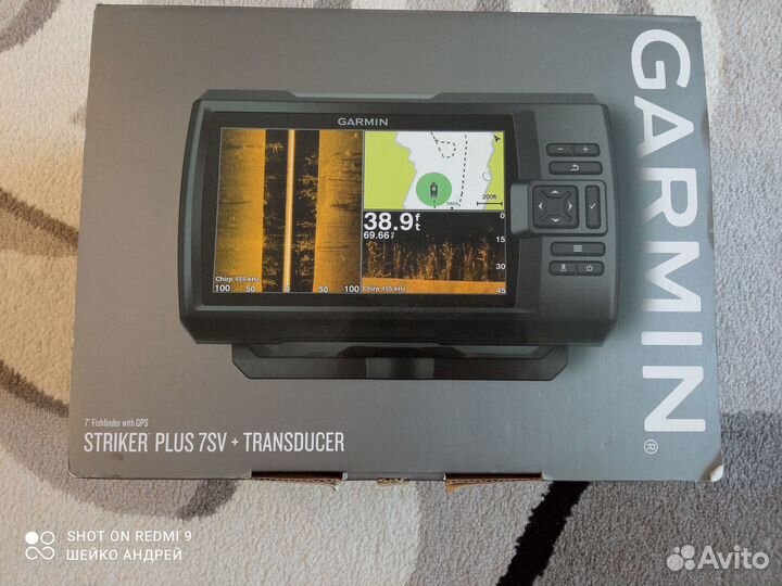 Эхолот garmin striker plus 7sv