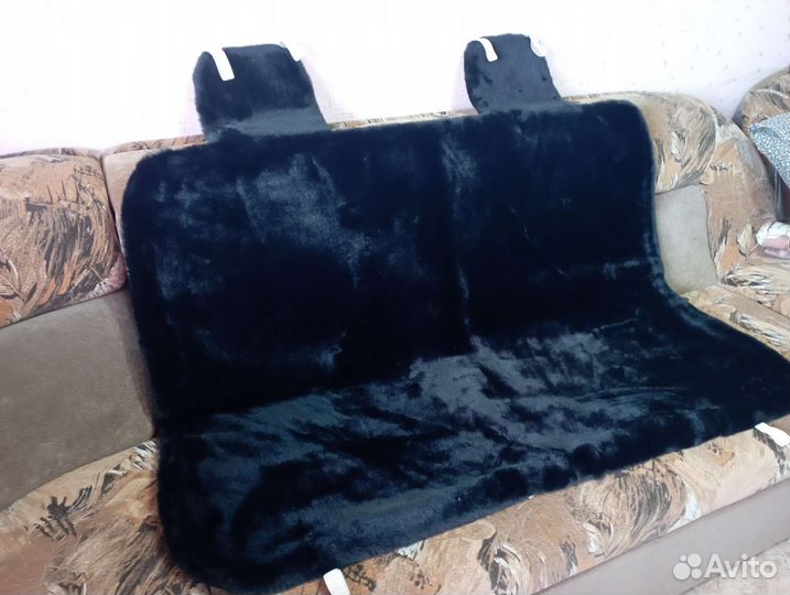 Меховые накидки на заднее сидение автомобиля