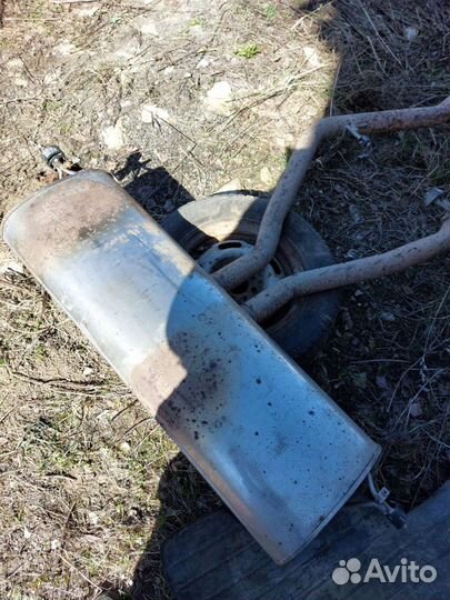 Резонатор, глушитель бмв Х5 Е70 4.8, BMW X5 E70