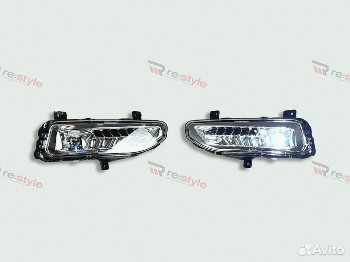 Туманки Nissan Qashqai 11 с17г LED