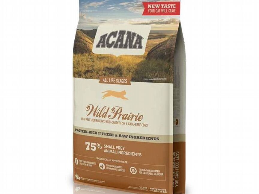 Корм для кошек Acana Wild Prairie 4,5 кг