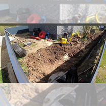 Вспашка земли Выравнивание участков газон под ключ, Апрелевка