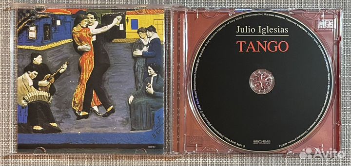 Julio Iglesias - Tango CD Rus