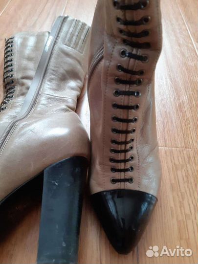 Сапожки натуральная кожа