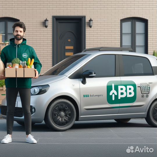 Водитель-курьер BB с личным авто в Наро-Фоминск