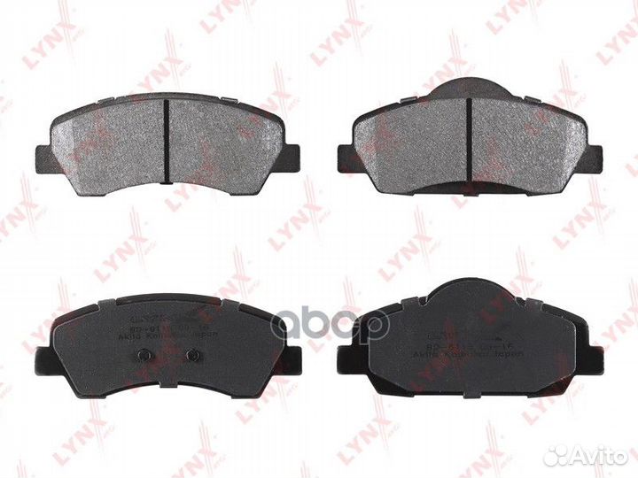 Колодки тормозные дисковые перед BD6115 LYN