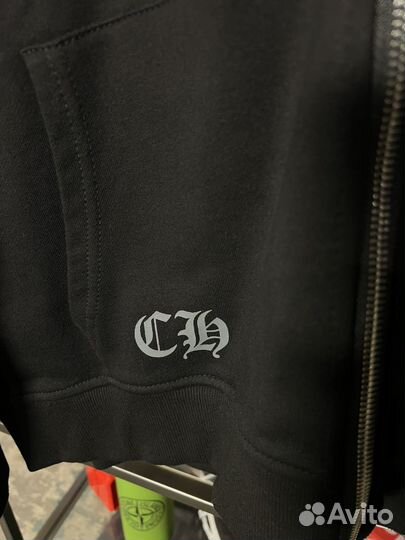 Зип худи chrome hearts шоурум