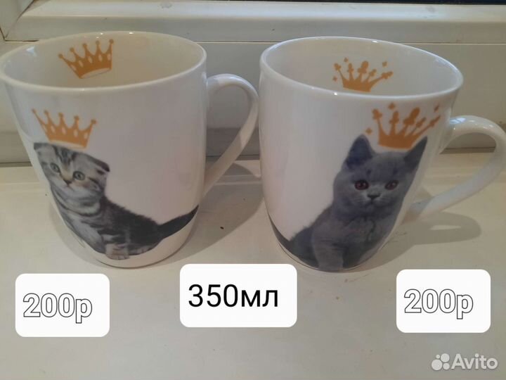 Коллекция кружек/чашек с котами