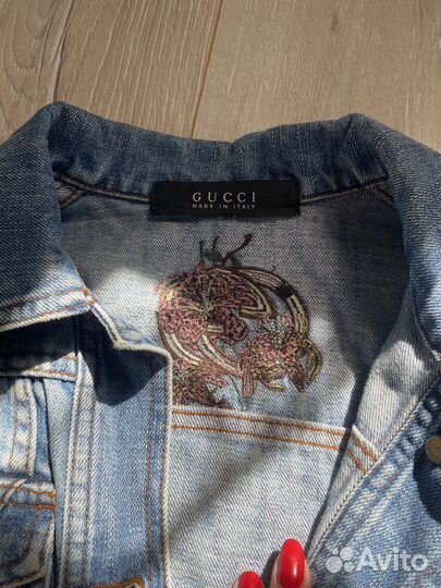 Джинсовая куртка gucci