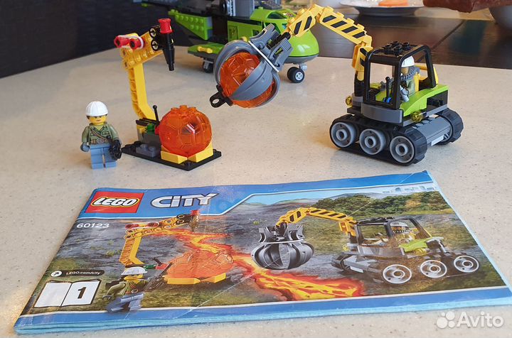 Lego city 60123 шикарный вертолёт и прочее