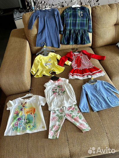 Вещи пакетом на девочку