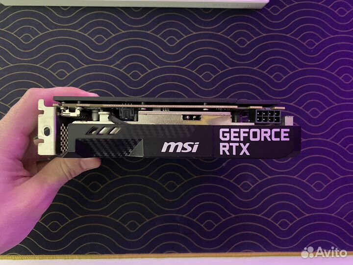 Видеокарта MSI RTX 3050 Aero 8gb ITX OC