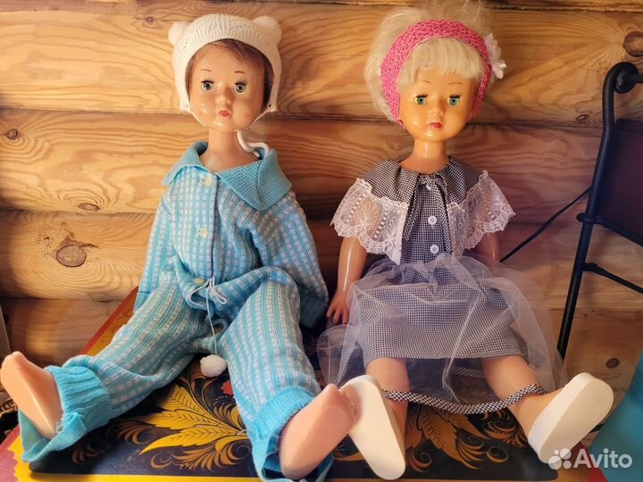 Большие советские куклы 70 см