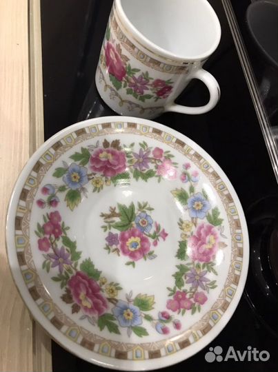 Кофейные пары,фарфор,винтаж