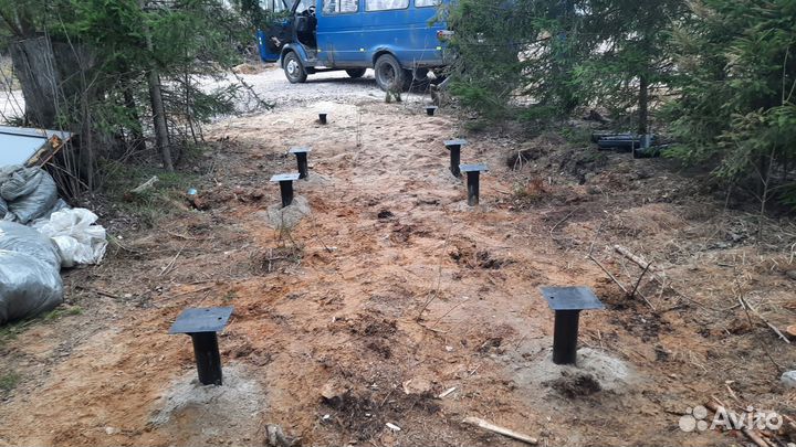 Винтовые сваи под ключ