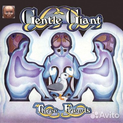 Gentle Giant - Three Friends, 1LP Gatefold, black LP