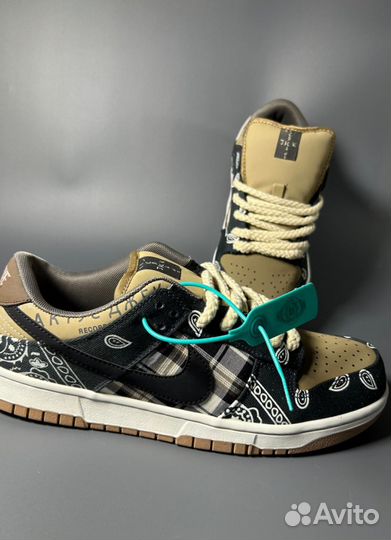 Кроссовки Nike SB dunk low x Cactus Jack Люкс