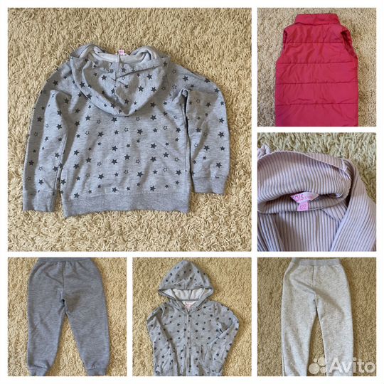 Вещи на девочку, 104—128