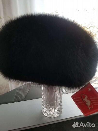 Берет норковый новый