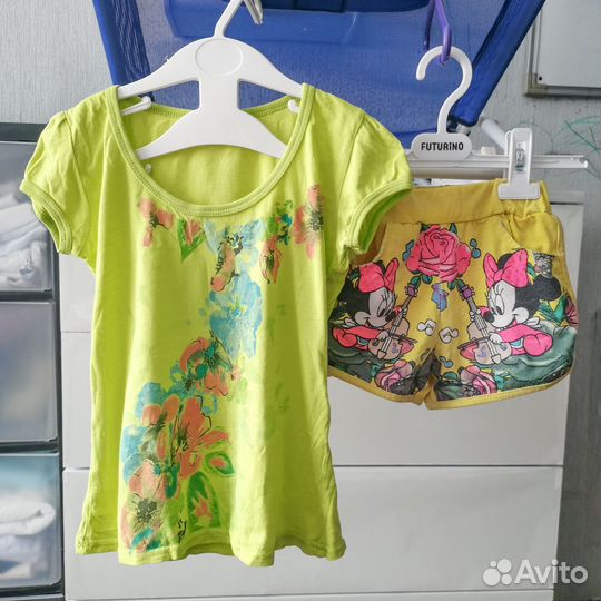 Пакет вещей на девочку 6-7 лет (7 вещей)