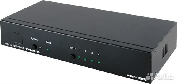 Cypress cpro-U4H1HFS, коммутатор 4:1 сигналов hdmi