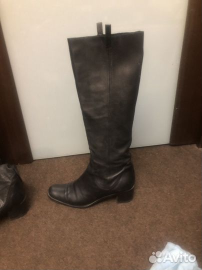 Сапоги женские натуральная кожа