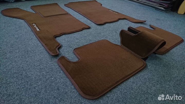 Автоковрики для ваз 2108, коричневые