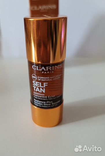 Clarins self TAN для лица с эффектом загара