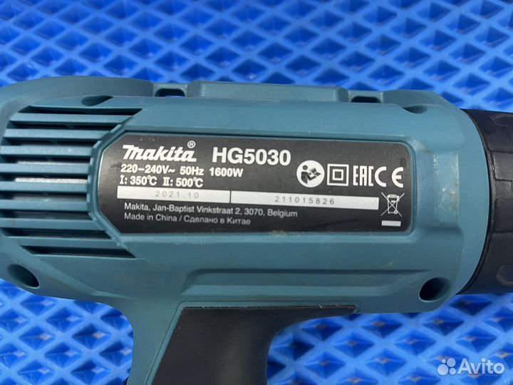 Л) Строительный фен Makita HG5030 оригинал (47503)