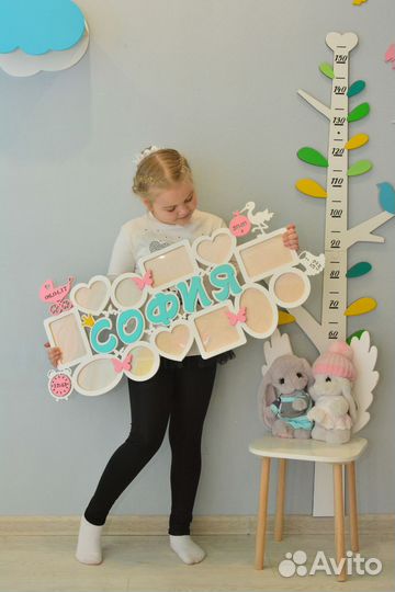 Детская фоторамка настенный декор