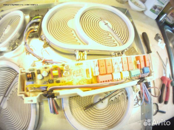 Ремонт варочных панелей индукционных электроплит