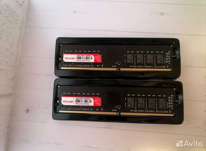 Оперативная память DDR4 16Gb (2 по 8Gb) 2666mhz