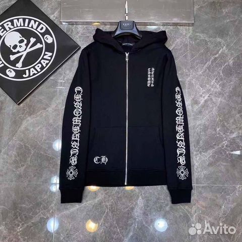 Chrome hearts зип худи