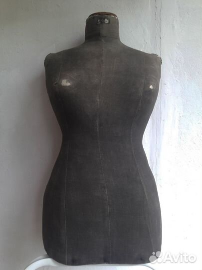 Винтажный портновский манекен 1940-50 годы