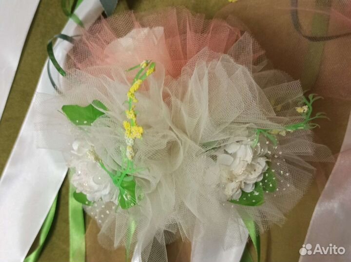 Украшение на машину для свадьбы