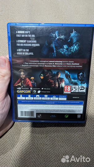 Игра для PS4 Resident Evil 2 Remake