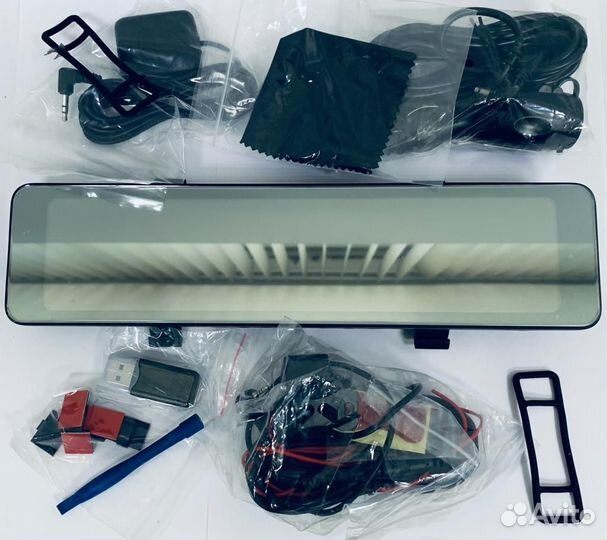 Видеорегистратор + зеркало+камера заднего вида