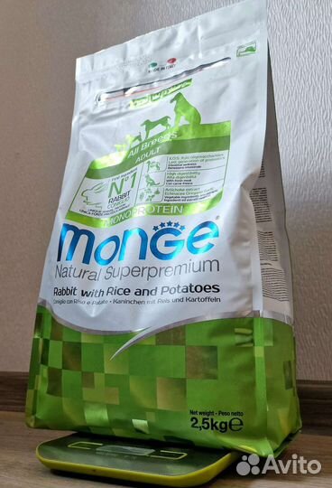Monge Dog Monoprotein Speciality корм для собак