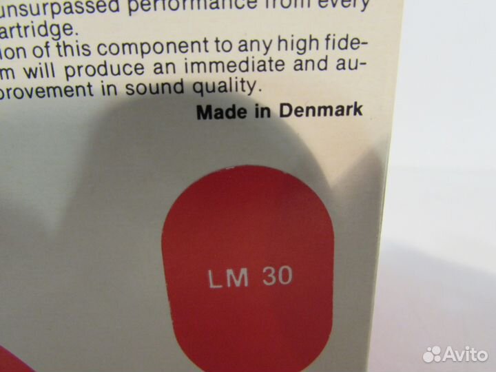 Ortofon LM30 Звукосниматель