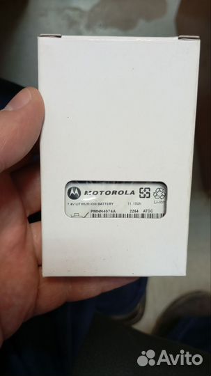 Аккумулятор motorola pmnn 4074